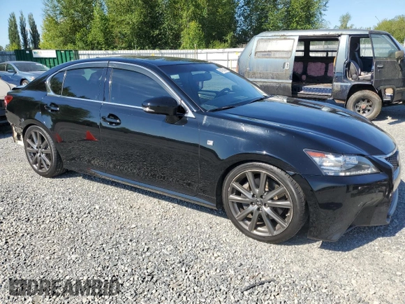 2015 Lexus GS 350 with VIN JTHCE1BL9FA006957, listed as a Copart auction lot 64138395 with 122,093 mi miles and Salvage title. Bid and sale history available at DreamBid. Image 4.