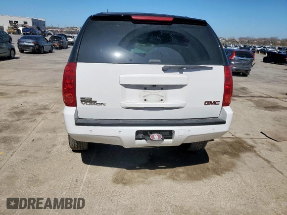 2007 GMC Yukon SLT with VIN 1GKFC13037R418629, listed as a Copart auction lot 48741765 with 0 mi miles and Salvage Title. Bid and sale history available at carsss.com. Image 6.