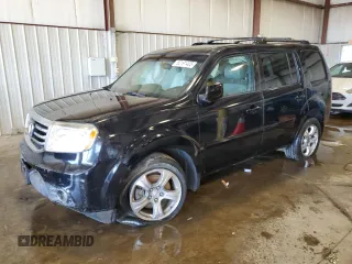 2012 Honda Pilot EX-L with VIN 5FNYF4H59CB042178, listed as a Copart auction lot 62191405 with 198,707 mi miles and Salvage title. Bid and sale history available at DreamBid. Image 1.