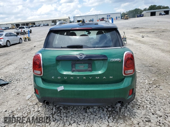 2020 MINI Countryman Cooper S with VIN WMZYX1C06L3L24945, listed as a Copart auction lot 61231204 with Not Provided miles and Salvage Title. Bid and sale history available at carsss.com. Image 6.