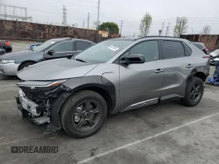 2024 Toyota bZ4X XLE with VIN JTMABACA5RA090083, listed as a Copart auction lot 50270295 with 3,360 mi miles and Salvage Title. Bid and sale history available at carsss.com. Image 1.