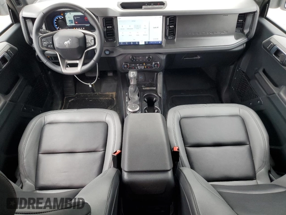 2024 Ford Bronco Big Bend with VIN 1FMDE7BH1RLA78163, listed as a Copart auction lot 59555735 with 15,291 mi miles and Salvage title. Bid and sale history available at DreamBid. Image 8.