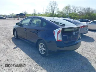2013 Toyota Prius One with VIN JTDKN3DU6D0343622, listed as a IAAI auction lot 42098154 with 337,881 mi miles. Bid and sale history available at carsss.com. Image 3.