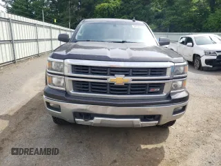 2015 Chevrolet Silverado 1500 LT with VIN 3GCUKREC0FG509688, listed as a Copart auction lot 54199185 with 0 mi miles and Salvage Title. Bid and sale history available at carsss.com. Image 5.