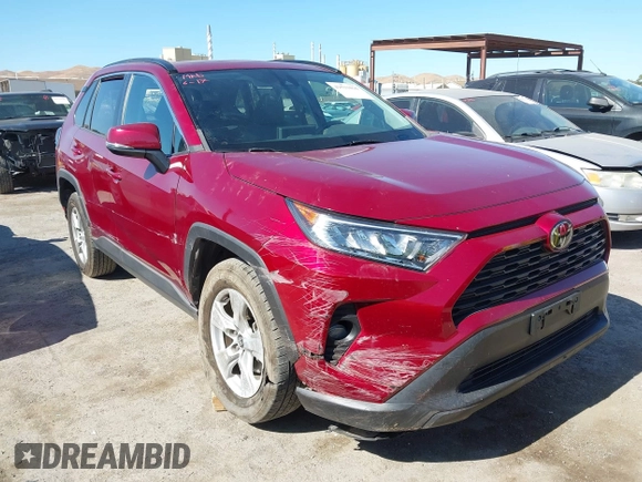 2020 Toyota RAV4 XLE with VIN 2T3W1RFV2LW077919, listed as a IAAI auction lot 42531056 with 74,223 mi miles and . Bid and sale history available at DreamBid. Image 1.