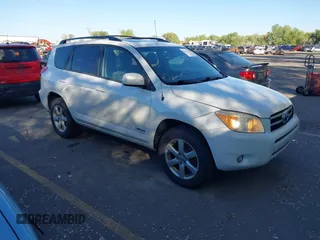 2007 Toyota RAV4 Limited with VIN JTMBK31VX75038508, listed as a IAAI auction lot 42161716 with 225,197 mi miles. Bid and sale history available at carsss.com. Image 1.