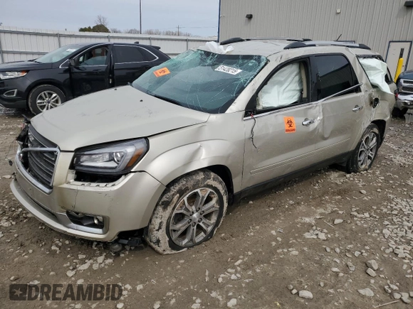 2014 GMC Acadia SLT with VIN 1GKKRRKDXEJ220397, listed as a Copart auction lot 51428215 with 0 mi miles and Non Repairable. Bid and sale history available at carsss.com. Image 1.