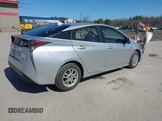 2016 Toyota Prius Two with VIN JTDKBRFU3G3003968, listed as a IAAI auction lot 41951236 with 72,029 mi miles. Bid and sale history available at carsss.com. Image 4.