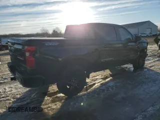 2022 Chevrolet Silverado 1500 Custom Trail Boss with VIN 3GCPDCED9NG629033, listed as a Copart auction lot 42875165 with 42,537 mi miles and Salvage Title. Bid and sale history available at DreamBid. Image 3.