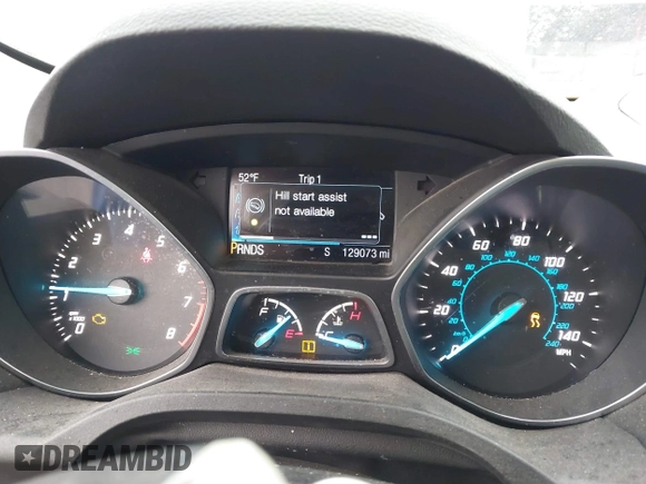 2015 Ford Escape Titanium with VIN 1FMCU9J97FUA84589, listed as a IAAI auction lot 41688156 with 129,073 mi miles. Bid and sale history available at carsss.com. Image 7.