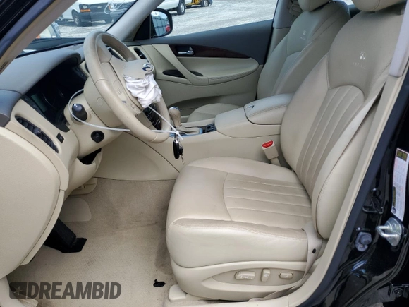 2008 Infiniti EX Journey with VIN JNKAJ09E38M303700, listed as a Copart auction lot 57881605 with 62,888 mi miles and Salvage title. Bid and sale history available at DreamBid. Image 7.