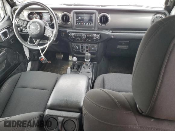 2022 Jeep Gladiator Willys Sport z VIN 1C6HJTAG8NL174800, wystawiony jako Copart lot #46786905 z przebiegiem 28 527 mil mil oraz Szkoda całkowita • Salvage title. Historia ofert i sprzedaży dostępna na DreamBid. Obrazek 8.