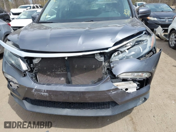 2016 Honda Pilot EX-L with VIN 5FNYF6H53GB004091, listed as a IAAI auction lot 42002063 with 173,009 mi miles. Bid and sale history available at carsss.com. Image 6.