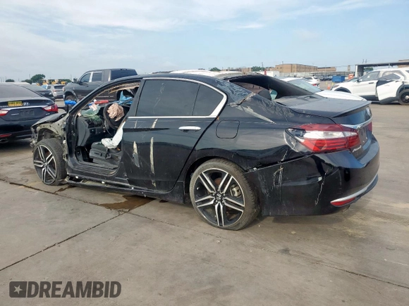 2016 Honda Accord Sport with VIN 1HGCR2F54GA193132, listed as a Copart auction lot 64025435 with Not provided miles and Clean title. Bid and sale history available at DreamBid. Image 2.