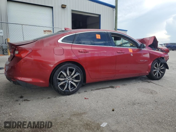 2016 Chevrolet Malibu LT with VIN 1G1ZF5SX0GF240405, listed as a Copart auction lot 67476264 with Not Provided miles and Salvage Title. Bid and sale history available at DreamBid. Image 3.