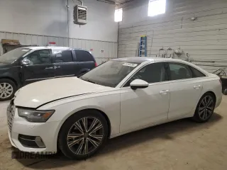 2020 Audi A6 Premium with VIN WAUD8AF2XLN043077, listed as a Copart auction lot 88500295 with 163,974 mi miles and Salvage Title. Bid and sale history available at carsss.com. Image 1.