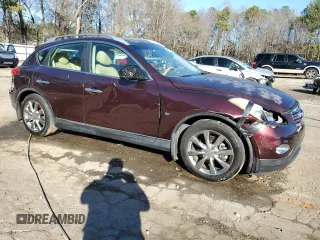 2014 Infiniti QX50 Journey with VIN JN1BJ0HP0EM210222, listed as a Copart auction lot 42376295 with 133,068 mi miles and Salvage Title. Bid and sale history available at carsss.com. Image 4.