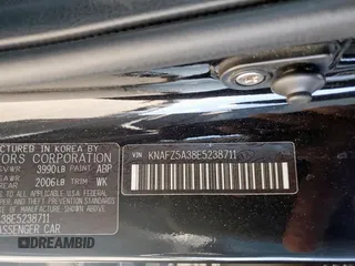 2014 Kia Forte 5-Door SX with VIN KNAFZ5A38E5238711, listed as a Copart auction lot 54375215 with 133,674 mi miles and Clean Title. Bid and sale history available at carsss.com. Image 12.