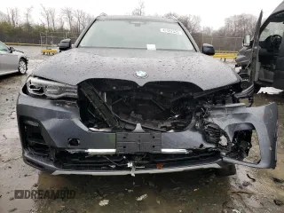 2019 BMW X7 xDrive40i with VIN 5UXCW2C51KL082125, listed as a Copart auction lot 47482325 with 0 mi miles and Salvage Title. Bid and sale history available at carsss.com. Image 5.