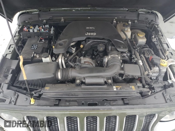 2021 Jeep Wrangler Unlimited Sahara with VIN 1C4HJXEG2MW823594, listed as a Copart auction lot 50330355 with 112,649 mi miles and Clean title. Bid and sale history available at DreamBid. Image 12.