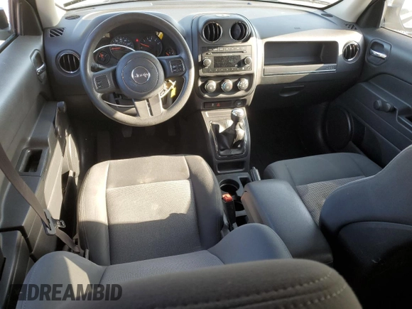 2012 Jeep Patriot Sport with VIN 1C4NJPBA6CD530505, listed as a Copart auction lot 62421155 with 155,496 mi miles and Salvage title. Bid and sale history available at DreamBid. Image 8.