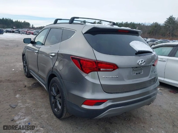 2017 Hyundai Santa Fe Sport 2.0T Ultimate with VIN 5XYZWDLA9HG385419, listed as a IAAI auction lot 41344928 with 88,346 mi miles. Bid and sale history available at carsss.com. Image 3.