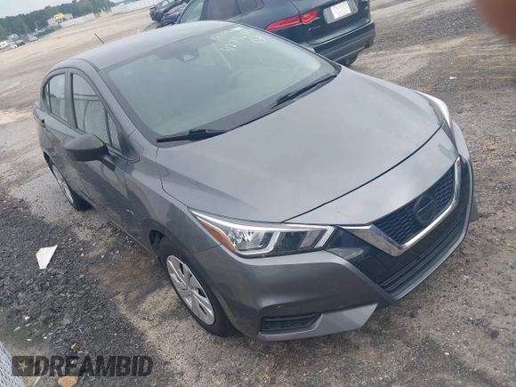 2021 Nissan Versa S with VIN 3N1CN8DV4ML820953, listed as a IAAI auction lot 42756876 with 59,119 mi miles and . Bid and sale history available at DreamBid. Image 1.