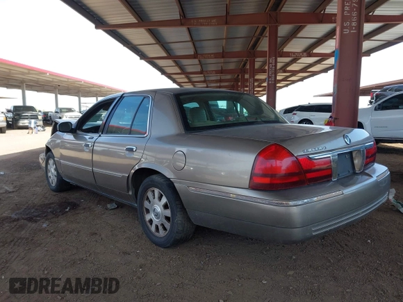 2003 Mercury Grand Marquis LS Premium with VIN 2MEFM75W23X613004, listed as a IAAI auction lot 41974625 with 151,023 mi miles and . Bid and sale history available at DreamBid. Image 3.