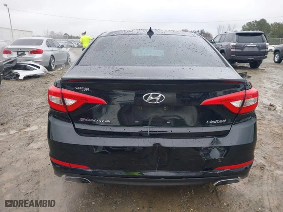 2015 Hyundai Sonata 2.4L Sport with VIN 5NPE34AF6FH248966, listed as a IAAI auction lot 41435872 with 139,287 mi miles. Bid and sale history available at carsss.com. Image 16.