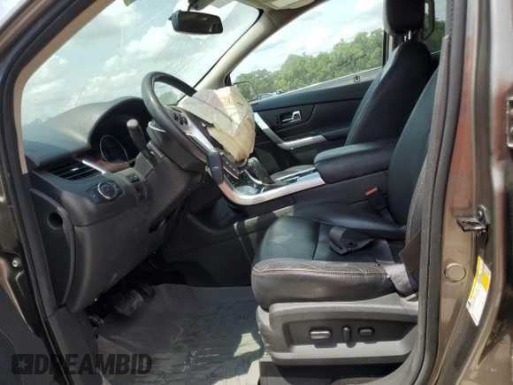 2013 Ford Edge Limited with VIN 2FMDK3KCXDBB05357, listed as a Copart auction lot 55954835 with 101,441 mi miles and Salvage title. Bid and sale history available at DreamBid. Image 7.