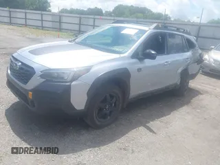 2023 Subaru Outback Wilderness with VIN 4S4BTGUD9P3141126, listed as a IAAI auction lot 42601641 with 31,773 mi miles and . Bid and sale history available at DreamBid. Image 17.