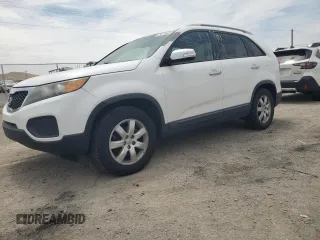 2013 Kia Sorento LX with VIN 5XYKT4A22DG315843, listed as a Copart auction lot 65815604 with 213,156 mi miles and Clean title. Bid and sale history available at DreamBid. Image 1.
