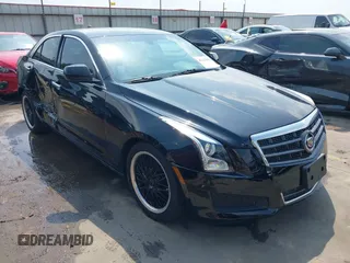 2014 Cadillac ATS Standard RWD z VIN 1G6AA5RA0E0113547, wystawiony jako IAAI lot #42127505 z przebiegiem 107 572 mil mil oraz . Historia ofert i sprzedaży dostępna na DreamBid. Obrazek 1.