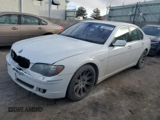 2006 BMW 7 Series 750i with VIN WBAHL83576DT06997, listed as a Copart auction lot 88894455 with 145,209 mi miles and Clean Title. Bid and sale history available at carsss.com. Image 1.