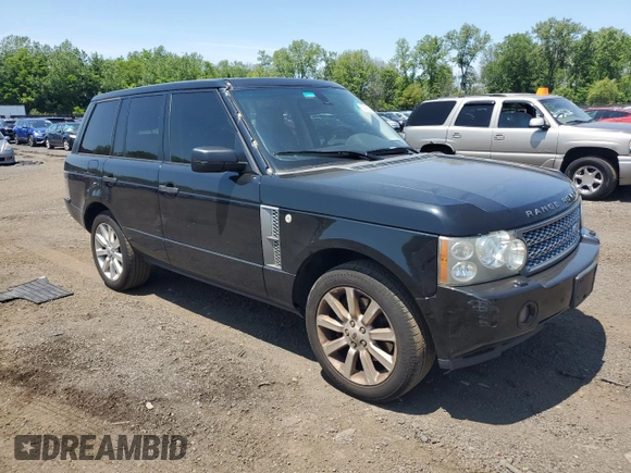 2008 Land Rover Range Rover SC with VIN SALMF13448A266950, listed as a Copart auction lot 59165305 with 172,270 mi miles and Salvage title. Bid and sale history available at DreamBid. Image 4.