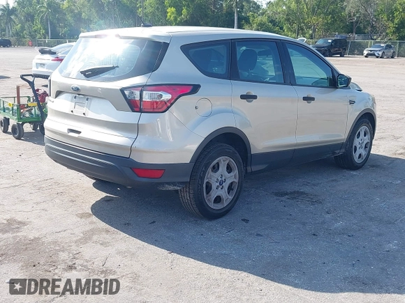 2018 Ford Escape S with VIN 1FMCU0F73JUA27916, listed as a IAAI auction lot 42057296 with 116,968 mi miles. Bid and sale history available at carsss.com. Image 4.