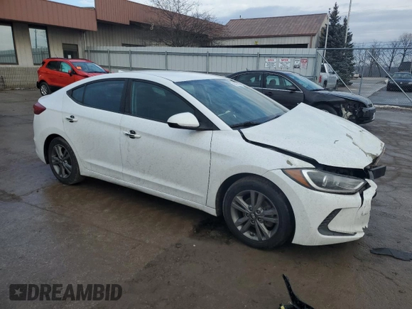 2018 Hyundai Elantra SEL with VIN 5NPD84LF7JH267044, listed as a Copart auction lot 46480515 with 127,849 mi miles and Salvage Title. Bid and sale history available at DreamBid. Image 4.