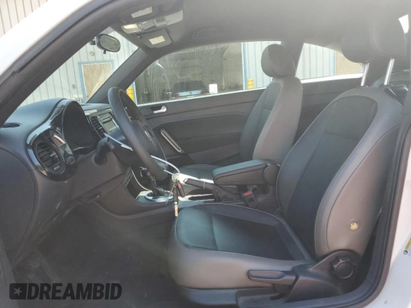 2015 Volkswagen Beetle Fleet Edition with VIN 3VWF17ATXFM603260, listed as a Copart auction lot 54834735 with 103,136 mi miles and Salvage Title. Bid and sale history available at DreamBid. Image 7.