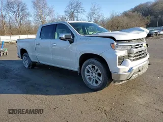 2023 Chevrolet Silverado 1500 LTZ with VIN 3GCUDGE83PG349351, listed as a Copart auction lot 84905394 with 25,034 mi miles and Salvage Title. Bid and sale history available at carsss.com. Image 11.