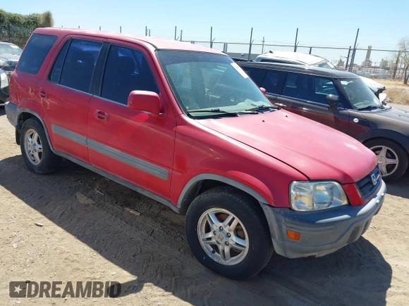 1999 Honda CR-V EX with VIN JHLRD1863XC005506, listed as a IAAI auction lot 42055660 with 240,048 mi miles. Bid and sale history available at carsss.com. Image 1.