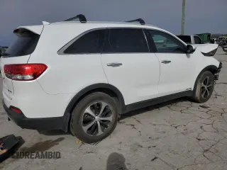2017 Kia Sorento EX with VIN 5XYPHDA58HG249452, listed as a Copart auction lot 48402245 with Not Provided miles and Salvage Title. Bid and sale history available at DreamBid. Image 3.