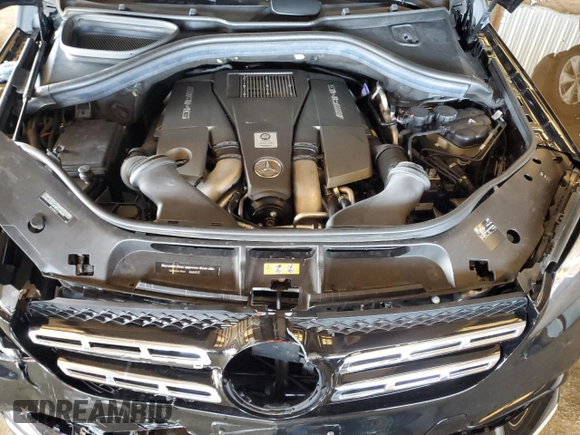 2017 Mercedes-Benz GLS 63 AMG with VIN 4JGDF7FE9HA742782, listed as a Copart auction lot 46303765 with 41,198 mi miles and Salvage title. Bid and sale history available at DreamBid. Image 12.