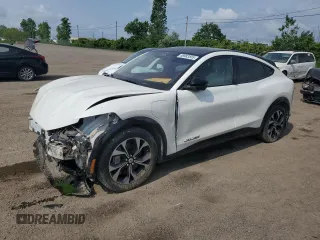 2022 Ford Mustang Mach-E Premium with VIN 3FMTK3SU3NMA53249, listed as a Copart auction lot 58983555 with 68,909 mi miles and Salvage title. Bid and sale history available at DreamBid. Image 1.