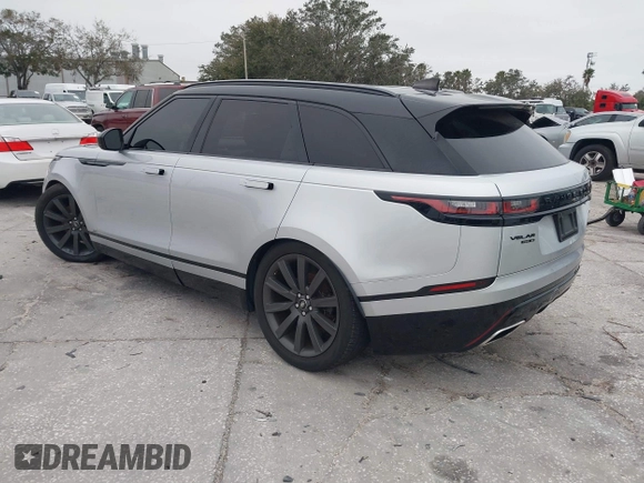 2019 Land Rover Range Rover Velar R-Dynamic SE with VIN SALYL2FVXKA213746, listed as a IAAI auction lot 41403010 with 68,693 mi miles and . Bid and sale history available at DreamBid. Image 3.