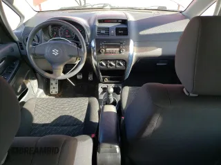 2007 Suzuki SX4 with VIN JS2YB413075103757, listed as a Copart auction lot 46466245 with 56,471 mi miles and Salvage Title. Bid and sale history available at carsss.com. Image 8.
