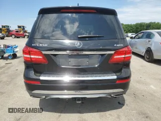 2017 Mercedes-Benz GLS 450 with VIN 4JGDF6EE6HA810516, listed as a Copart auction lot 57375224 with 63,440 mi miles and Salvage Title. Bid and sale history available at DreamBid. Image 6.