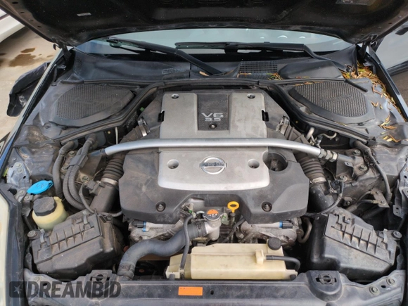 2007 Nissan 350Z with VIN JN1BZ34D57M506314, listed as a Copart auction lot 74861264 with 91,663 mi miles and Non Repairable. Bid and sale history available at DreamBid. Image 11.