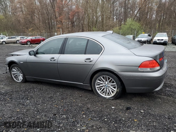 2004 BMW 7 Series 745i with VIN WBAGL63424DP68405, listed as a Copart auction lot 51768045 with 126,048 mi miles and Salvage Title. Bid and sale history available at DreamBid. Image 2.
