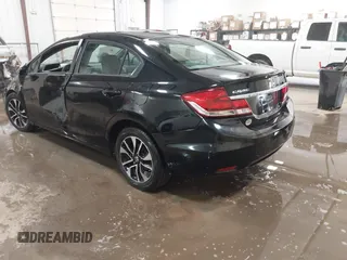 2013 Honda Civic EX with VIN 19XFB2F84DE035800, listed as a IAAI auction lot 41146476 with 217,185 mi miles and . Bid and sale history available at DreamBid. Image 3.