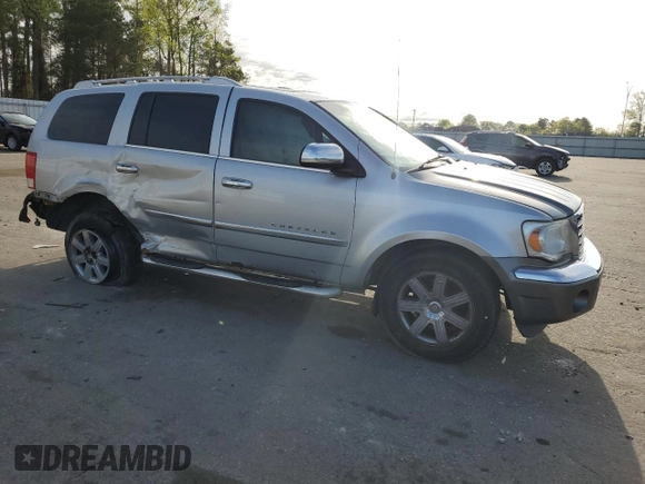 2009 Chrysler Aspen Limited with VIN 1A8HW58P59F707677, listed as a Copart auction lot 51377035 with 169,755 mi miles and Salvage Title. Bid and sale history available at DreamBid. Image 4.